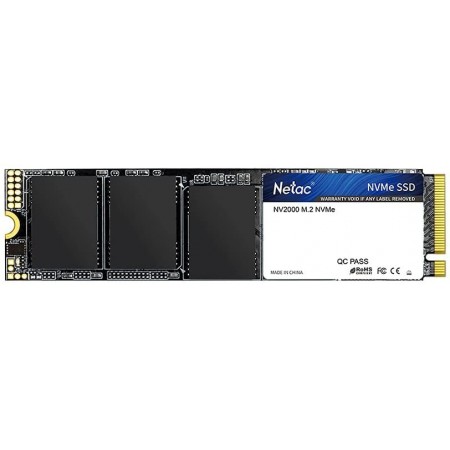 Накопитель SSD Netac PCIe 3.0 x4 256GB NT01NV2000-256-E4X NV2000 M.2 2280