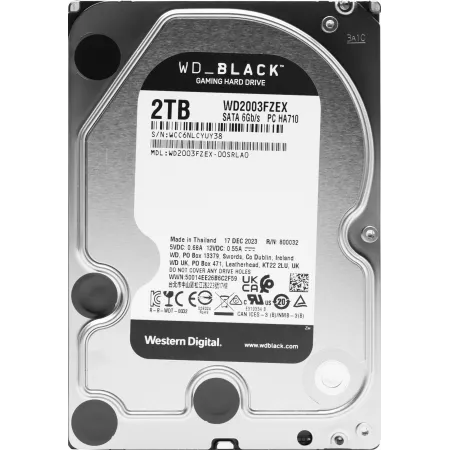 Жесткий диск WD SATA-III 2TB WD2003FZEX Desktop Black (7200rpm) 64Mb 3.5"