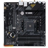 Материнская плата Asus TUF GAMING B550M-PLUS WIFI II Soc-AM4 AMD B550 4xDDR4 mATX AC`97 8ch(7.1) 2.5Gg RAID+HDMI+DP
