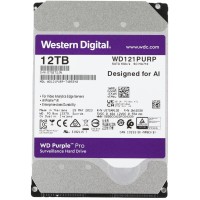 Жесткий диск WD SATA-III 12TB WD121PURP Surveillance Purple Pro (7200rpm) 256Mb 3.5"