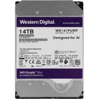 Жесткий диск WD SATA-III 14TB WD141PURP Surveillance Purple Pro (7200rpm) 512Mb 3.5"