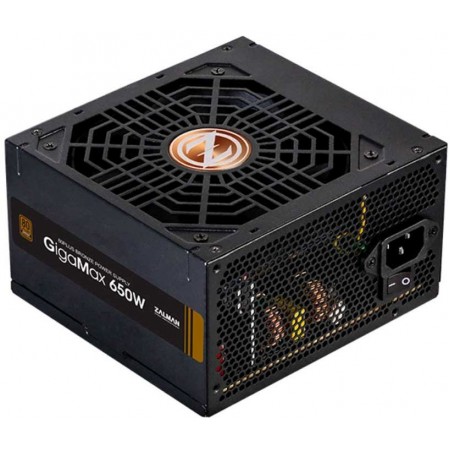 Блок питания Zalman ATX 650W ZM650-GVII 80+ bronze (20+4pin) APFC 120mm fan 5xSATA RTL