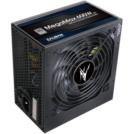 Блок питания Zalman ATX 600W ZM600-TXII V2 80+ (20+4pin) APFC 120mm fan 8xSATA RTL