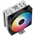 Устройство охлаждения(кулер) Deepcool AG400 LED RGB Soc-AM5/AM4/1151/1200/1700 черный 4-pin 18-32dB Al+Cu 220W 614gr Ret (R-AG400-BKLNMC-G-1)