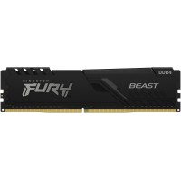 Память DDR4 16Gb 3200MHz Kingston KF432C16BB/16 Fury Beast Black RTL PC4-25600 CL16 DIMM 288-pin 1.35В single rank с радиатором Ret