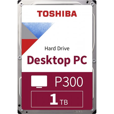 Жесткий диск Toshiba SATA-III 1TB HDWD110UZSVA Desktop P300 4KN (7200rpm) 64Mb 3.5"