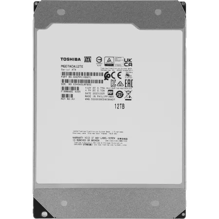 Жесткий диск Toshiba SATA-III 12TB MG07ACA12TE Server Enterprise Capacity 512E (7200rpm) 256Mb 3.5"