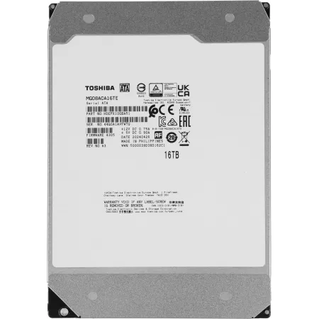 Жесткий диск Toshiba SATA-III 16Tb MG08ACA16TE Server Enterprise Capacity (7200rpm) 512Mb 3.5"