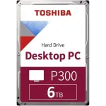 Жесткий диск Toshiba SATA-III 6TB HDWD260UZSVA Desktop P300 4KN (5400rpm) 128Mb 3.5"