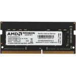 Память DDR4 4Gb 2400MHz AMD R744G2400S1S-U Radeon R7 Performance Series RTL PC4-19200 CL16 SO-DIMM 260-pin 1.2В Ret