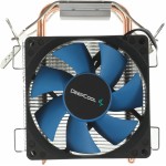 Устройство охлаждения(кулер) Deepcool Ice Edge Mini FS V2.0 Soc-AM5/AM4/1151/1200/1700 черный/синий 3-pin 25dB Al+Cu 100W 276gr Ret (DP-MCH2-IEMV2)