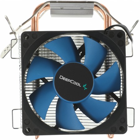 Устройство охлаждения(кулер) Deepcool Ice Edge Mini FS V2.0 Soc-AM5/AM4/1151/1200/1700 черный/синий 3-pin 25dB Al+Cu 100W 276gr Ret (DP-MCH2-IEMV2)