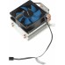 Устройство охлаждения(кулер) Deepcool Ice Edge Mini FS V2.0 Soc-AM5/AM4/1151/1200/1700 черный/синий 3-pin 25dB Al+Cu 100W 276gr Ret (DP-MCH2-IEMV2)