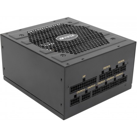 Блок питания Hiper ATX 700W HPB-700FMK2 80+ gold (20+4pin) APFC 120mm fan 6xSATA Cab Manag RTL