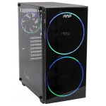 Корпус Hiper BH33 черный без БП ATX 3x120mm 2x140mm 1xUSB2.0 1xUSB3.0 audio bott PSU