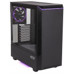 Корпус Hiper PB81 черный без БП ATX 4x120mm 2xUSB2.0 2xUSB3.0 audio bott PSU