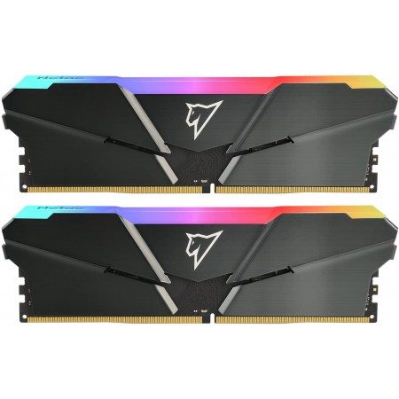 Память DDR4 2x8Gb 3600MHz Netac NTSRD4P36DP-16E Shadow RGB RTL PC4-28800 CL18 DIMM 288-pin 1.35В с радиатором Ret