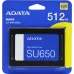 Накопитель SSD A-Data SATA-III 512GB ASU650SS-512GT-R Ultimate SU650 2.5"