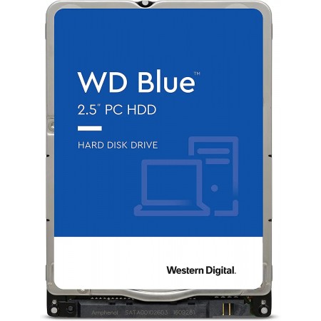 Жесткий диск WD SATA-III 500Gb WD5000LPZX Desktop Blue (5400rpm) 128Mb 2.5"