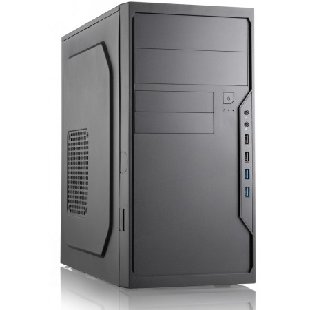 Корпус Foxline FL-733R-FZ450R-U32 черный 450W mATX 2x80mm 2x92mm 1x120mm 2xUSB2.0 2xUSB3.0 audio