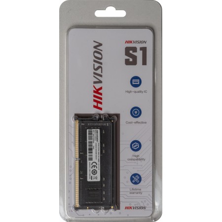 Память DDR4 16Gb 2666MHz Hikvision HKED4162DAB1D0ZA1 16G RTL PC4-21300 CL19 SO-DIMM 260-pin 1.2В Ret