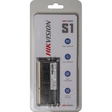 Память DDR3L 4Gb 1600MHz Hikvision HKED3042AAA2A0ZA1/4G RTL PC3-12800 CL11 SO-DIMM 204-pin 1.35В Ret