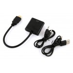 Переходник Buro HDMI-M-VGA-F-WUSB HDMI (m) VGA (f) 0.1м