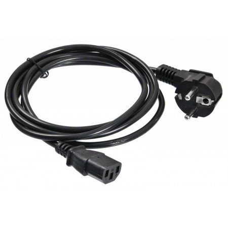 Кабель Buro BU-PCAB-ZP2 IEC C13 Евровилка угловой 5м