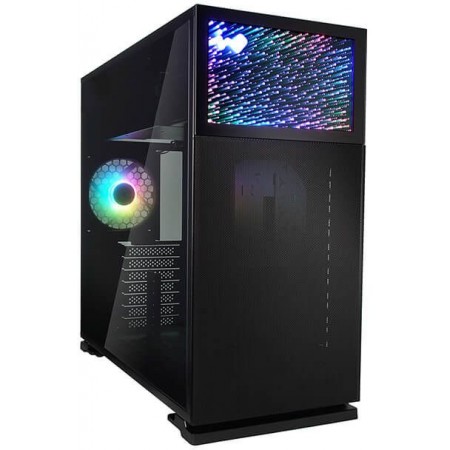 Корпус Inwin CIR719 (NEBULA) черный без БП ATX 5x120mm 2xUSB3.0 audio