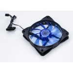 Вентилятор для корпуса Digma DFAN-LED-BLUE RGB 120х120x25 черный 3-pin 4-pin (Molex) 23дБ Ret