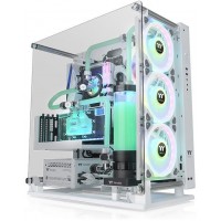 Корпус Thermaltake Core P3 TG PRO белый без БП ATX 6x120mm 6x140mm 2xUSB3.0 audio bott PSU