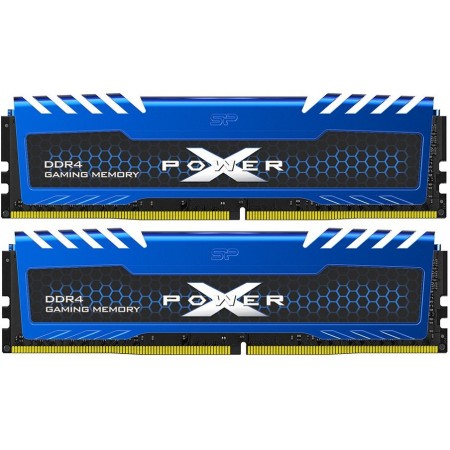 Память DDR4 2x8Gb 3600MHz Silicon Power SP016GXLZU360BDA Xpower Turbine RTL Gaming PC4-28800 CL18 DIMM 288-pin 1.35В kit single rank с радиатором Ret