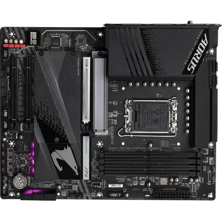 Материнская плата Gigabyte Z790 AORUS ELITE AX Soc-1700 Intel Z790 4xDDR5 ATX AC`97 8ch(7.1) 2.5Gg RAID+HDMI+DP