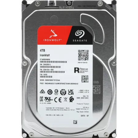 Жесткий диск Seagate SATA-III 4TB ST4000VN006 NAS Ironwolf 4KN (5400rpm) 256Mb 3.5"