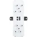 Устройство охлаждения(кулер) Thermalright TA140 EX White Soc-AM5/AM4/1151/1200/2066/2011/1700 белый 4-pin 30.2dB Al+Cu 665gr Ret (TA140-EX-WH)