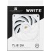 Вентилятор для корпуса Thermalright TL-B12-W 120х120x25.6 белый 4-pin 28.1дБ Ret