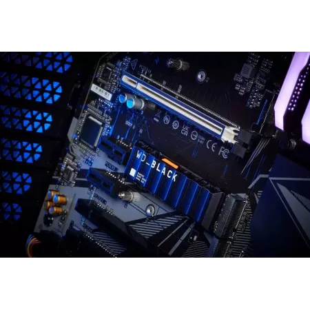 Накопитель SSD WD S PCIe 4.0 x4 2TB WDS200T2XHE Black SN850X M.2 2280 Накопитель SSD WD S PCIe 4.0 x4 2TB WDS200T2XHE Black SN850X M.2 2280