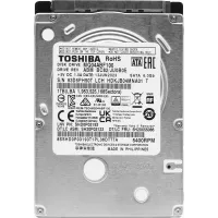 Жесткий диск Toshiba SATA-III 1TB MQ04ABF100 Notebook/Desktop MQ04 512E (5400rpm) 128Mb 2.5"