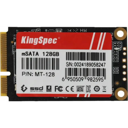 Накопитель SSD Kingspec mSATA 128Gb MT-128 MT Series mSATA