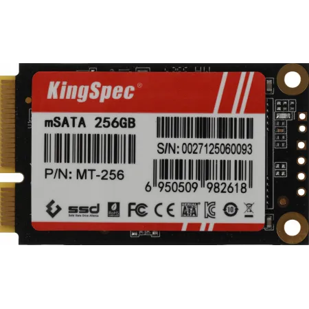 Накопитель SSD Kingspec mSATA 256Gb MT-256 MT Series mSATA