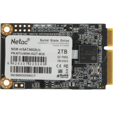 Накопитель SSD Netac SATA-III 2TB NT01N5M-002T-M3X N5M mSATA