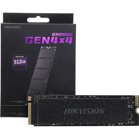 Накопитель SSD Hikvision PCIe 4.0 x4 512GB HS-SSD-G4000E/512G HS-SSD-G4000E/512G Hiksemi G4000E M.2 2280