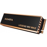 Накопитель SSD A-Data PCIe 4.0 x4 4TB ALEG-960M-4TCS Legend 960 Max M.2 2280