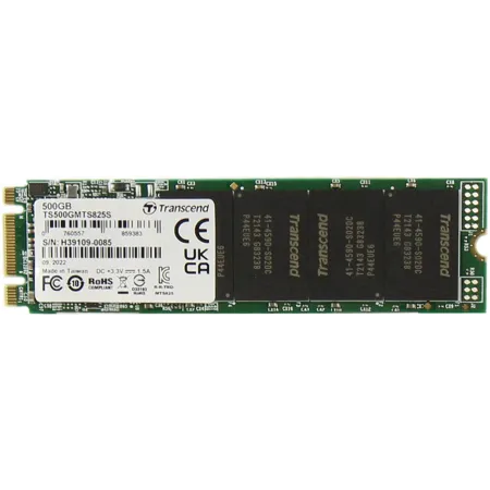 Накопитель SSD Transcend SATA-III 500GB TS500GMTS825S 825S M.2 2280 0.3 DWPD