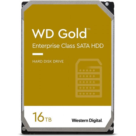 Жесткий диск WD SATA-III 16Tb WD161KRYZ Server Gold (7200rpm) 512Mb 3.5"