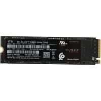 Накопитель SSD WD PCIe 4.0 x4 1TB WDS100T2X0E Black SN850X M.2 2280