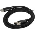 Кабель Itel C22N(ICD-C22N) USB (m)-USB Type-C (m) 1м черный (упак.:1шт)