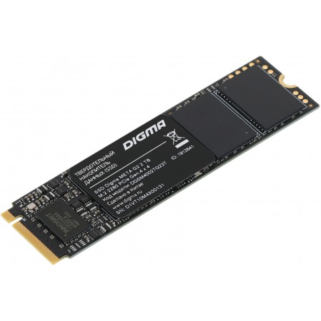 Накопитель SSD Digma PCIe 4.0 x4 2TB DGSM4002TG23T Meta G2 M.2 2280