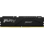 Память DDR5 32Gb 5600MHz Kingston KF556C36BBE-32 Fury Beast Black RTL Gaming PC5-44800 CL36 DIMM 288-pin 1.25В с радиатором Ret