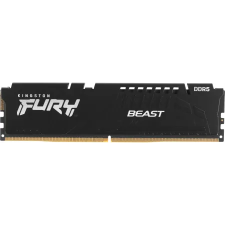 Память DDR5 32Gb 6000MHz Kingston KF560C40BB-32 Fury Beast Black RTL Gaming PC5-48000 CL40 DIMM 288-pin 1.25В dual rank с радиатором Ret